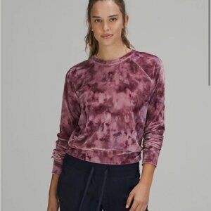Lululemon Velour Warm Down Crew Sweatshirt Fits Small-Medium 6-8 *D56